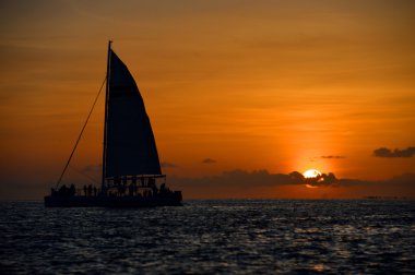 ünlü sunset key West, fl