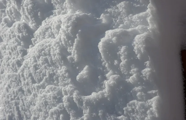 Neige fraîche dans les rues de New York — Photo