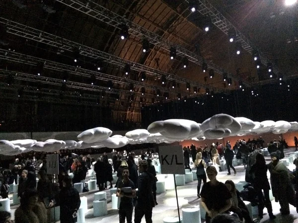 Decoration at Marc Jacobs fashion show — Stock Photo, Image