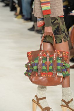 model, ralph lauren defile