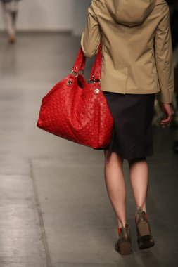 model jungwon gösteri pist yürür