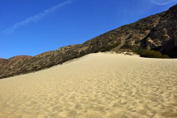Berg och öken sand — Stockfoto