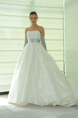 model justina mccaffrey gösterisi sırasında