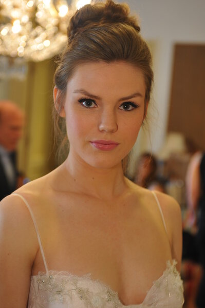 Model at Jenny Lee show