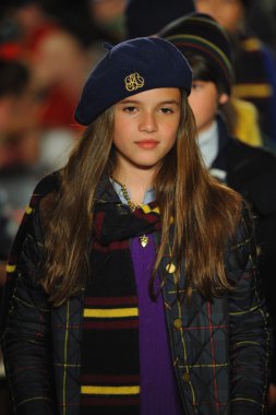 modeller, ralph lauren defile