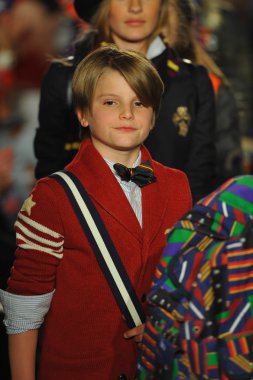 modeller, ralph lauren defile