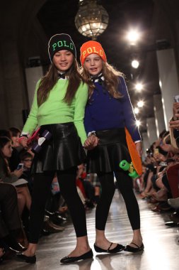 modeller, ralph lauren defile