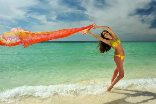 Model in bikini — Stock Photo, Image