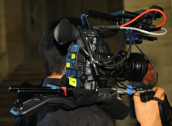 Advanced video DSLR rig — Stock Photo, Image