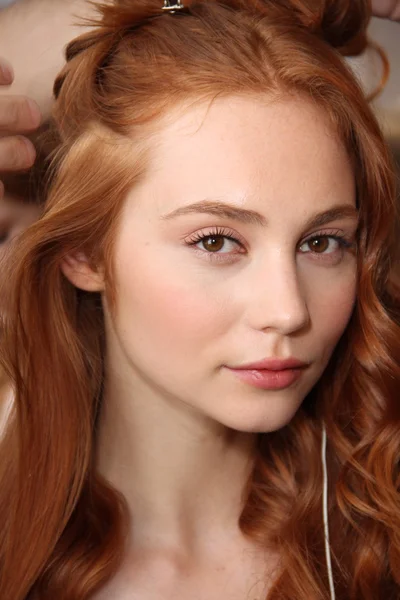 Model at Claire Pettibone show — Stock Photo, Image