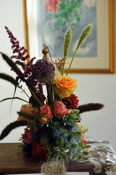 Bridal floral arrangements. — Stock Photo, Image