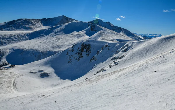 Vista Dal Picco Presso Stazione Sciistica Breckenridge Colorado — Foto Stock