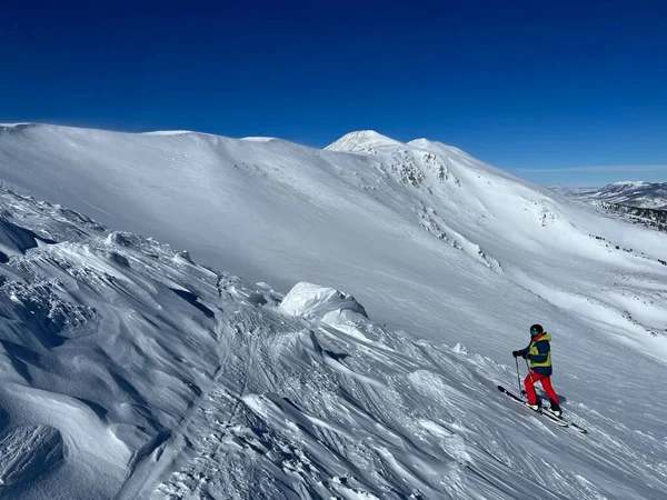 Ακραίο Έδαφος Στην Κορυφή Στο Breckenridge Ski Resort Στο Κολοράντο — Φωτογραφία Αρχείου