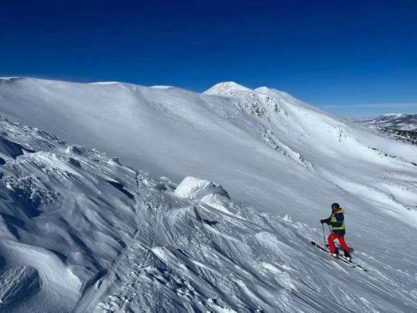 Terrain Extrême Peak Station Ski Breckenridge Dans Colorado — Photo