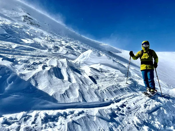 Explorando Terrenos Extremos Pico Estación Esquí Breckenridge Colorado — Foto de Stock
