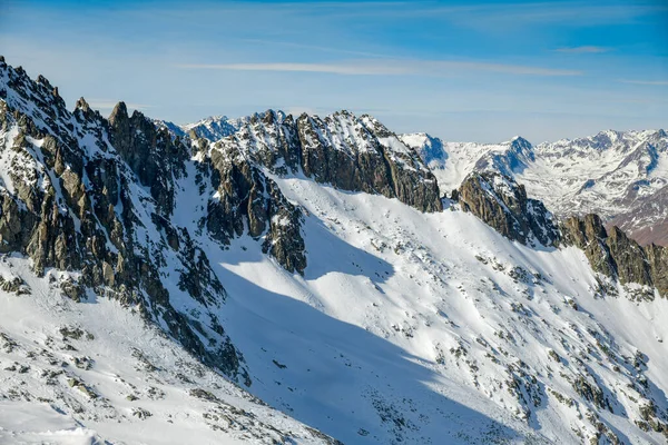Monte Adamello Italia Europa Hermoso Destino Los Alpes Italianos Con —  Fotos de Stock