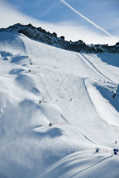 Skigebied Ponte Legno Berg Adamello Italië Europa Mooie Bestemming Italiaanse — Stockfoto