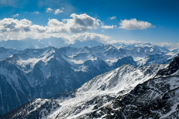 Pejo Fonti Ski Resort Stelvio National Park Trentino Alpes Itália — Fotografia de Stock