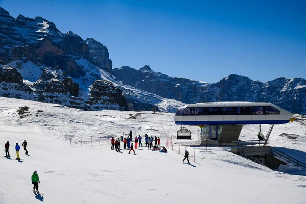 Madonna Campiglio Ski Resort Που Βρίσκεται Στην Περιοχή Του Brenta — Φωτογραφία Αρχείου