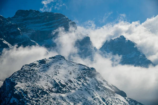 Fantástica Paisagem Inverno Pinzolo Ski Resort Val Rendena Trentino Norte — Fotografia de Stock