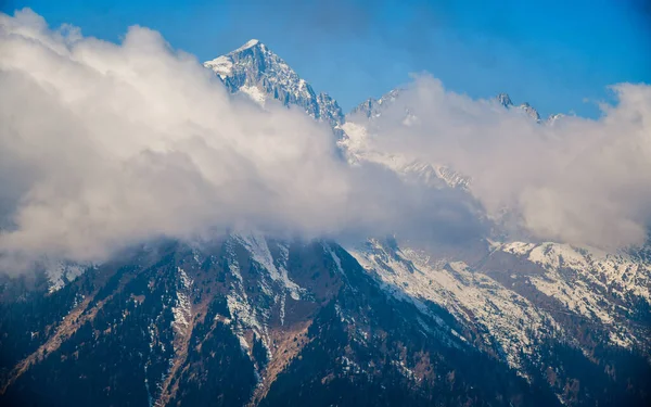 Fantastique Paysage Hivernal Pinzolo Ski Resort Val Rendena Dans Trentin — Photo