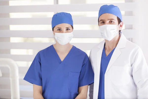 Dois médicos. — Fotografia de Stock