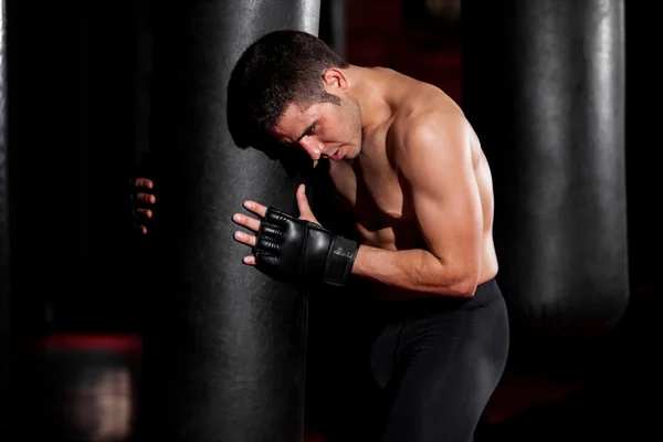 Young Boxer fighter — Stock Photo, Image