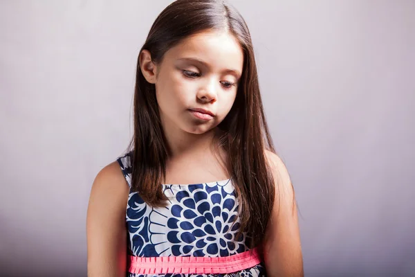 Sad little girl — Stock Photo, Image