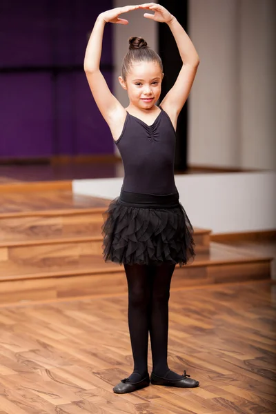 Cute little ballerina — Stock Photo, Image