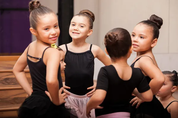 Little ballet girls — Stock Photo, Image