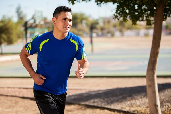 I love running — Stock Photo, Image