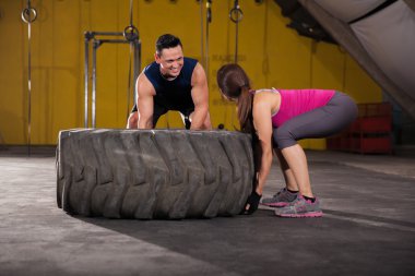 bir kız onun iş günü koçluk