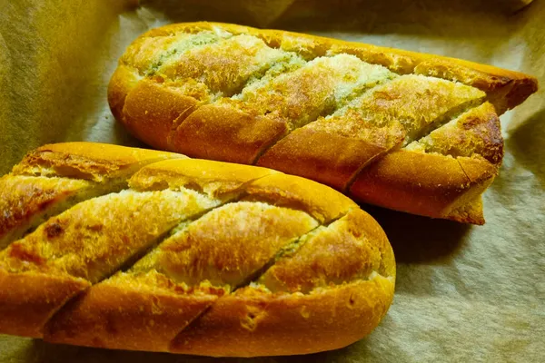 Brötchen Backen Hause Selektiver Fokus — Stockfoto