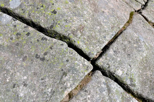 View Cracks Rocks Texture Stone — Stock Photo, Image