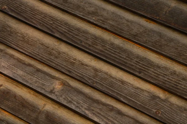 Dark Wooden Texture House Fence Background — Stock Photo, Image