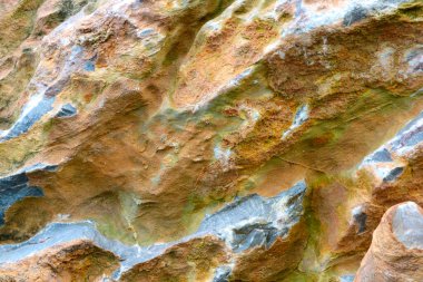 Taşın veya dağın yapısına yakın plan, arkaplan