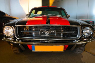 Wroclaw, Polonya, 15 Ağustos 2021 Nadir bulunan Ford Mustang