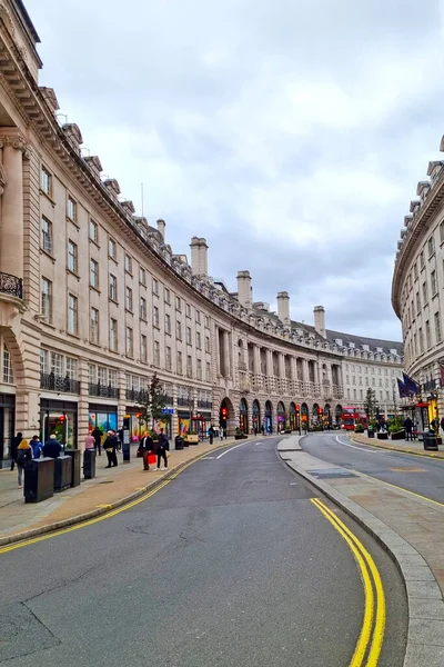 Londýn Velká Británie Února 2022 Beautiful Street London — Stock fotografie