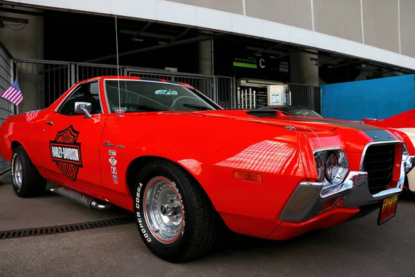 Wroclaw Poland August 2021 Beautiful Powerful Old Fast Sports Ford — Foto Stock