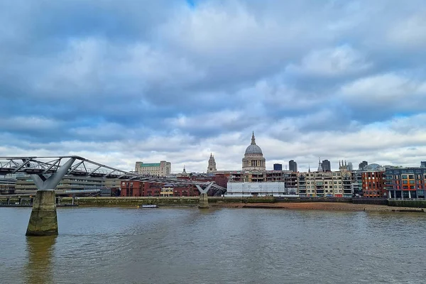 London United Kingdom February 2022 View London River Thames — Stock Photo, Image