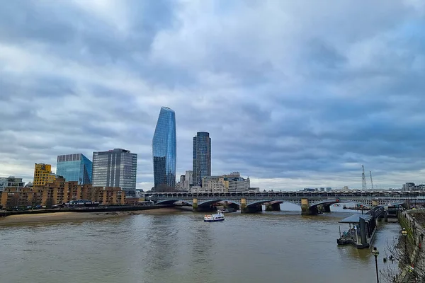 View River Thames London London United Kingdom February 2022 — Stock Photo, Image