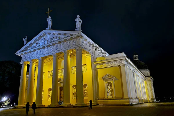 Vilnius Lituania Novembre 2021 Cattedrale San Stanislao San Vladislav Vilnius — Foto Stock