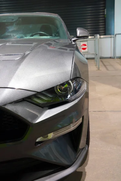 Wroclaw Poland August 2021 Front View Ford Mustang — Stock Fotó