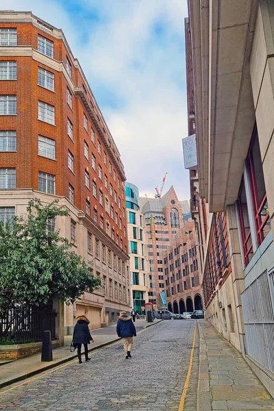 London United Kingdom February 2022 Beautiful Clean Streets London — Stock Photo, Image