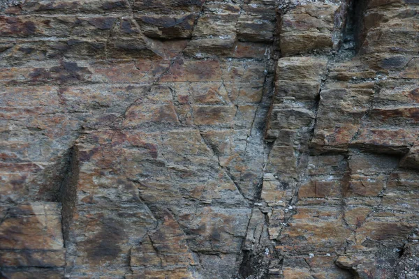 Textura Rocha Pedra Nas Montanhas Fundo Textura Montanha — Fotografia de Stock