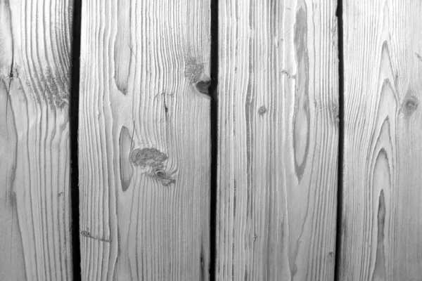 Černobílá Fotka Dřevěná Textura Starý Plot — Stock fotografie