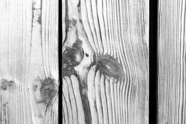 Zwart Wit Foto Houten Structuur Van Het Hek Achtergrondhout — Stockfoto