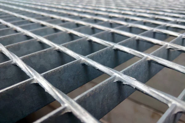 Demir Çit Çit Inşaatı Metal Zemin — Stok fotoğraf