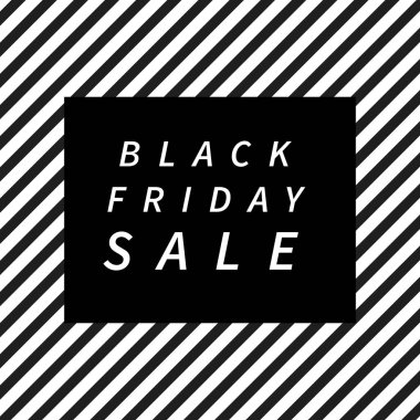  Basit Kara Cuma indirimli sosyal medya şablon tasarımı