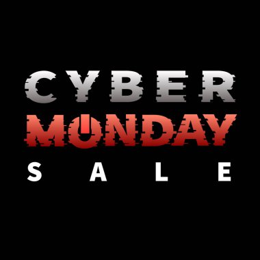 Siber pazartesi indirimi sosyal medya postası veya broşür tasarımı